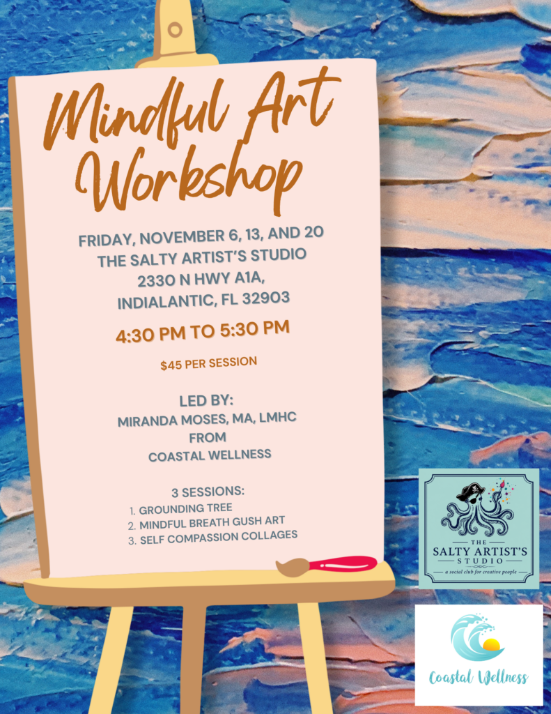 Mindful Art Workshop with Coastal Wellness - Grounding Tree